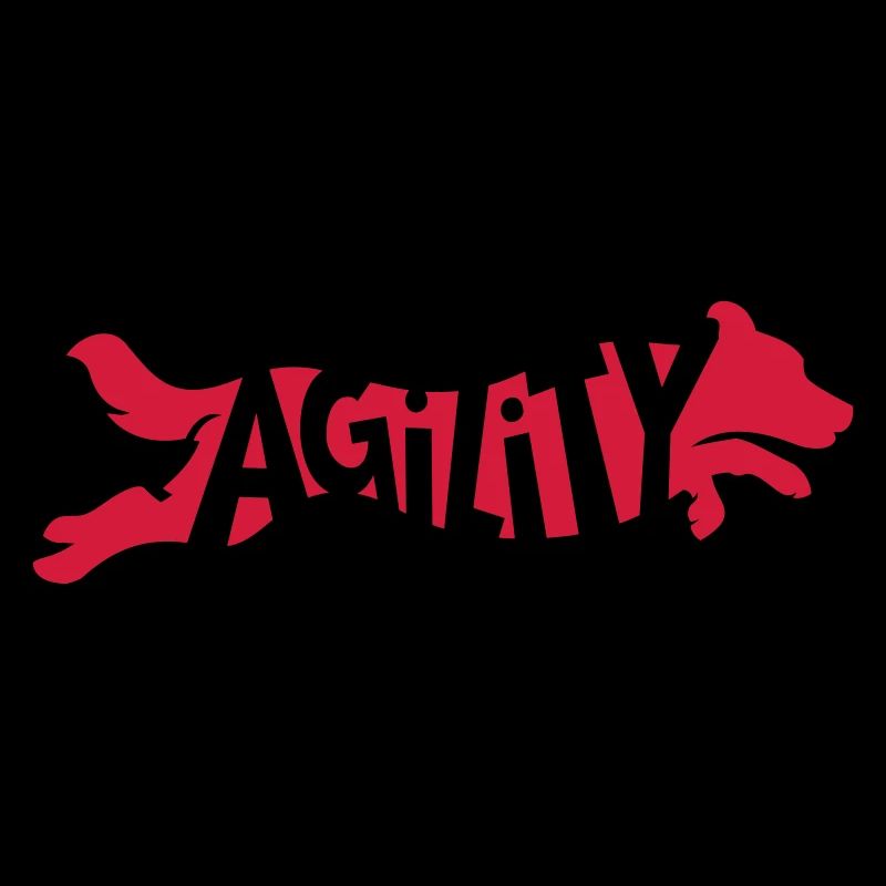 Agilité Border Collie SVG Couleur Sélectionnable