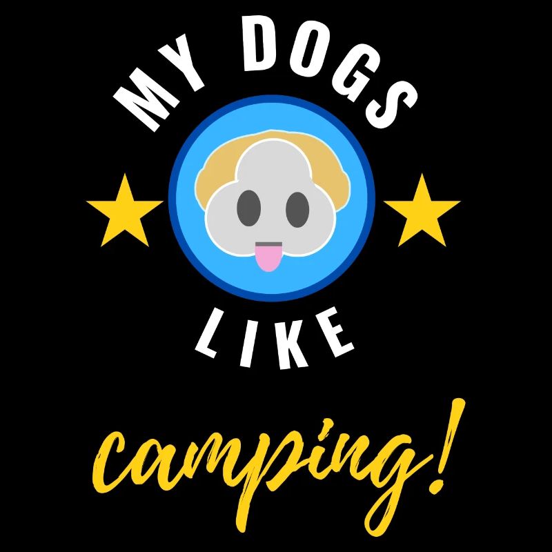 Mes chiens adorent le camping!