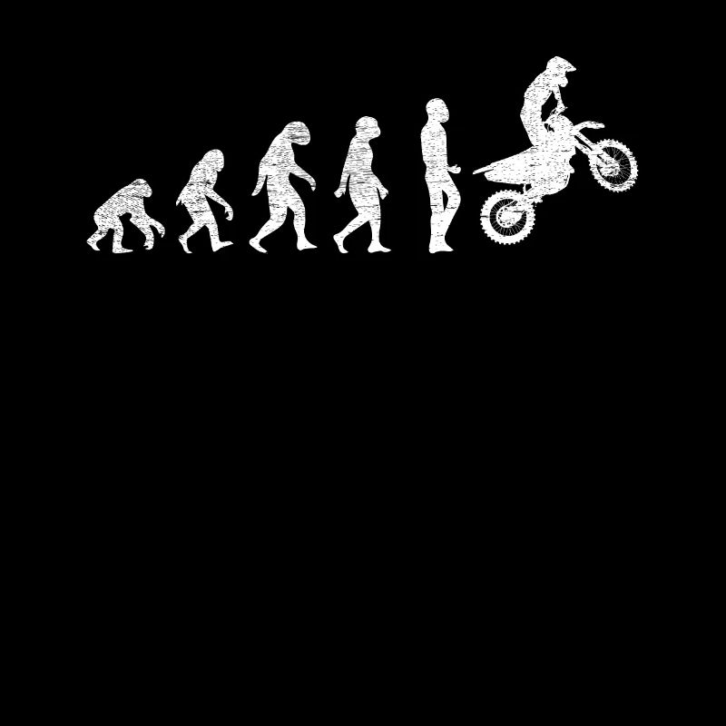 Motocross Evolution Motorrad Biker Geschenk