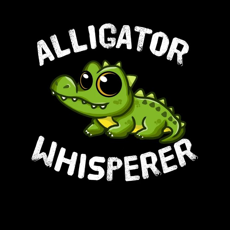 Alligator Whisperer Krokodil Flüsterer Echsen