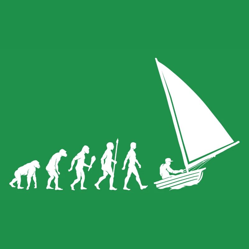 Drôle de voile Evolution Marin idée cadeau