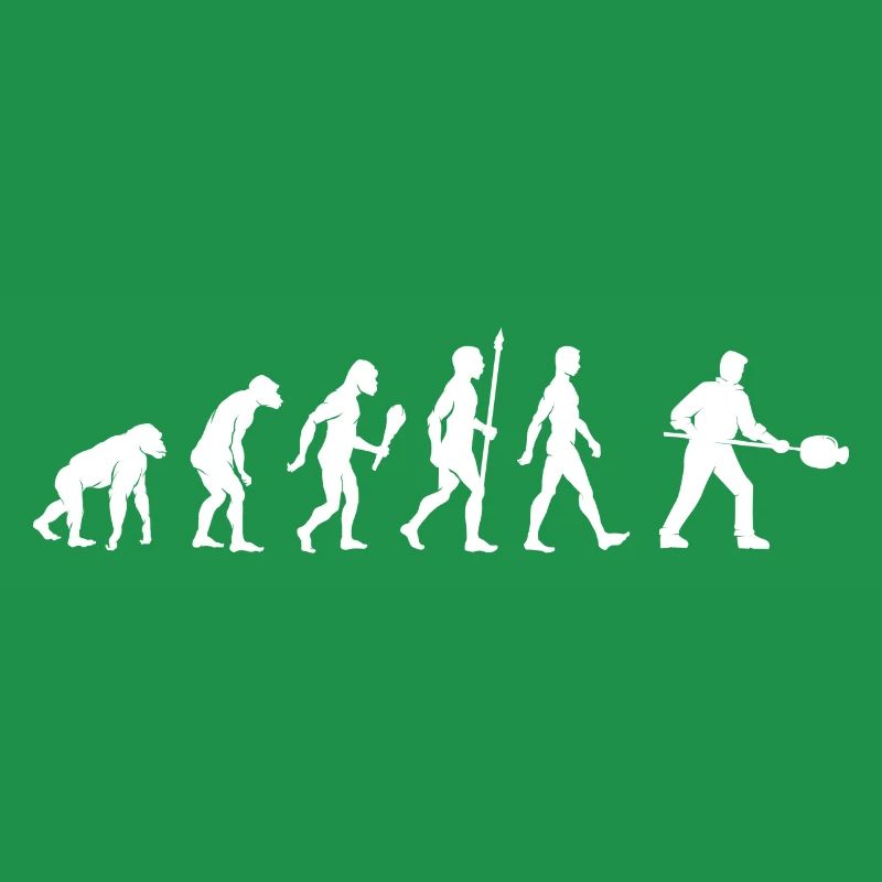 Lustige Glasbläser Evolution Glaser Geschenkidee