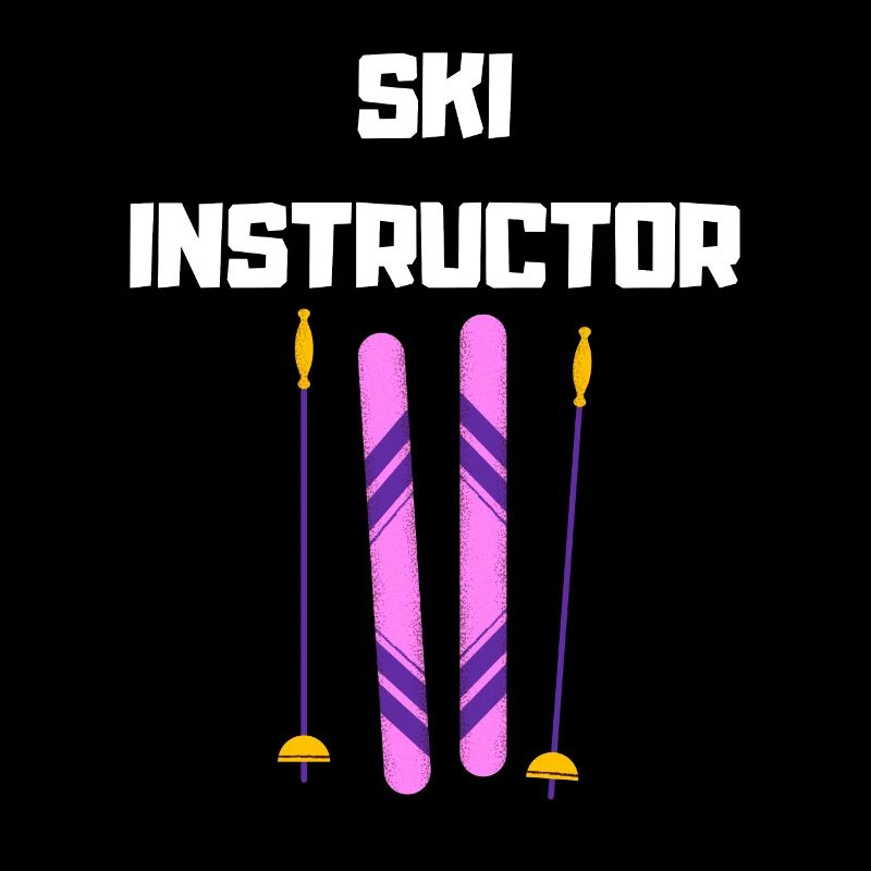 Ski Lehrer Ski Lehrerin