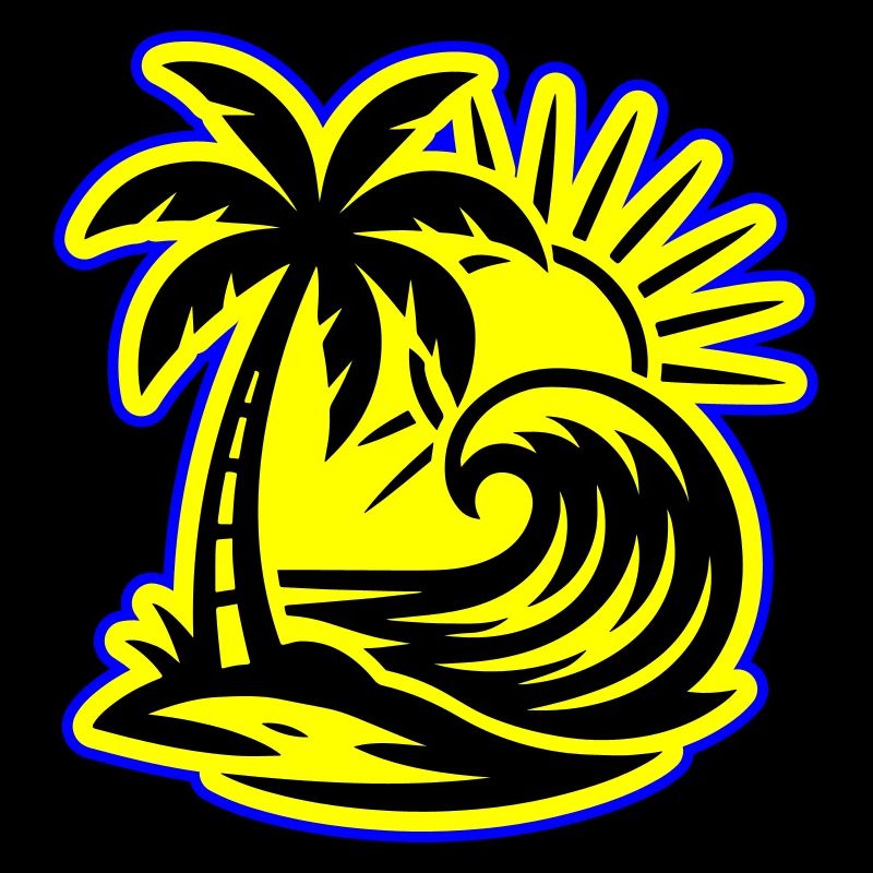 Palmier d’été de l’île