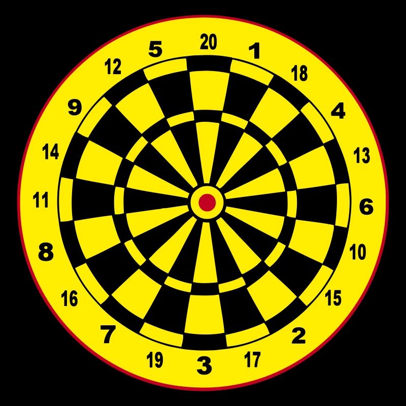 Dart, Dartpfeil, Darts, Sticker ,Dartscheibe