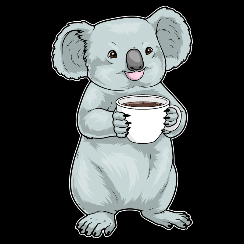 Koala Kaffee Tasse