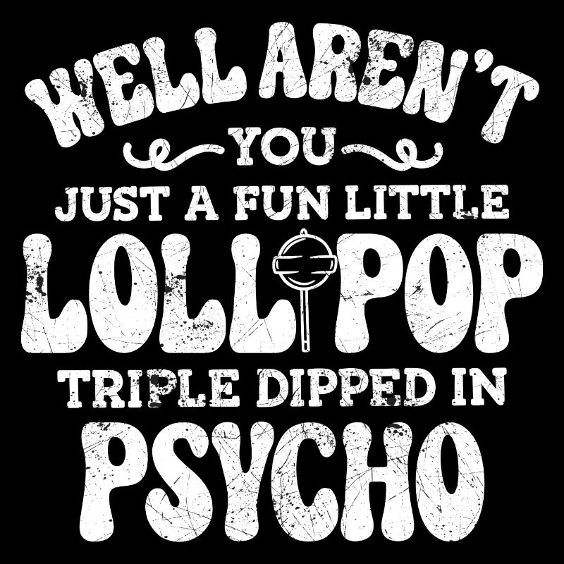 POP SUCETTE CRAZY PSYCHO CLAPS SICK MOTIFS