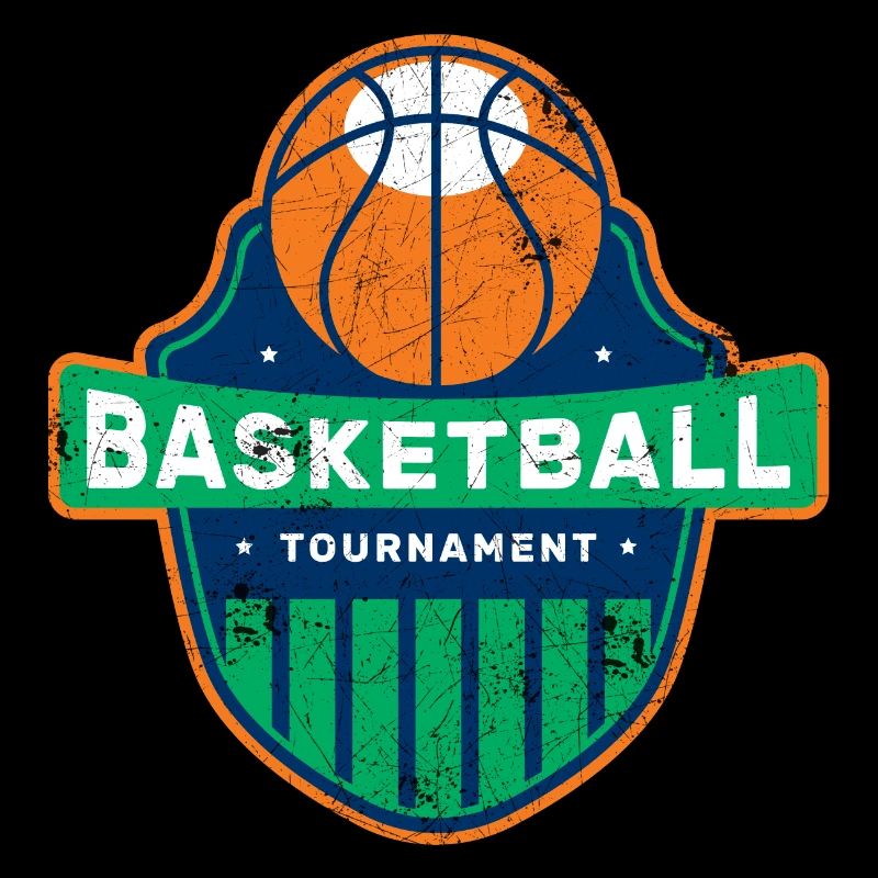 BASKETBALL DUNKING SLAM DUNK TURNIER TEAM MOTIV