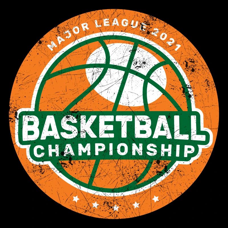 BASKETBALL DUNKING SLAM DUNK TEAM CHAMPION MOTIV