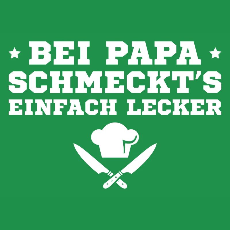 Bei Papa schmeckts einfach lecker