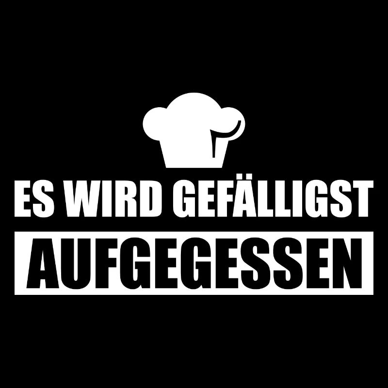 Es wird gefälligst aufgegessen Koch