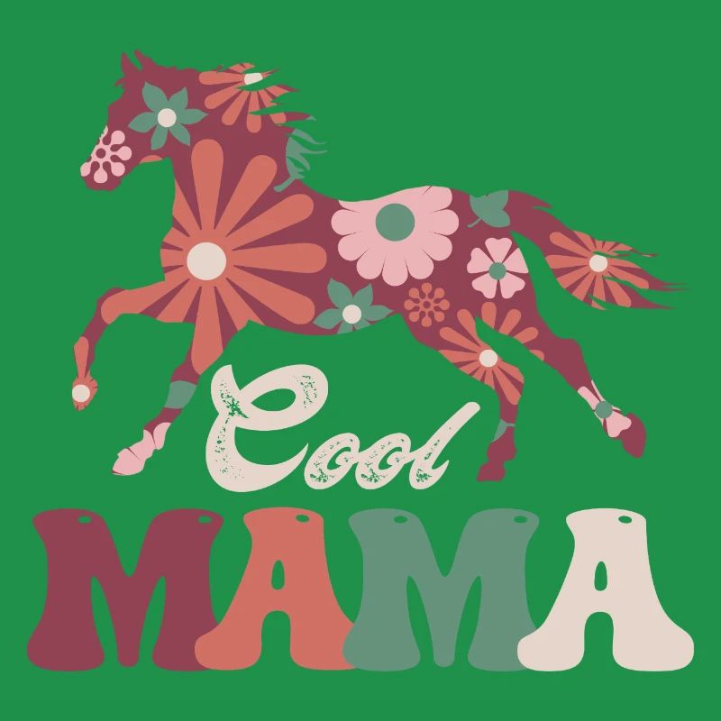 Coole Mama Reiten Muttertag