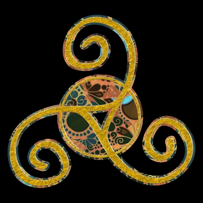 Triskele - Old Celtic Symbol 4