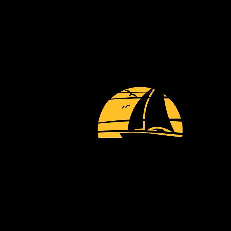 Schiffe - Segelboot Sonne