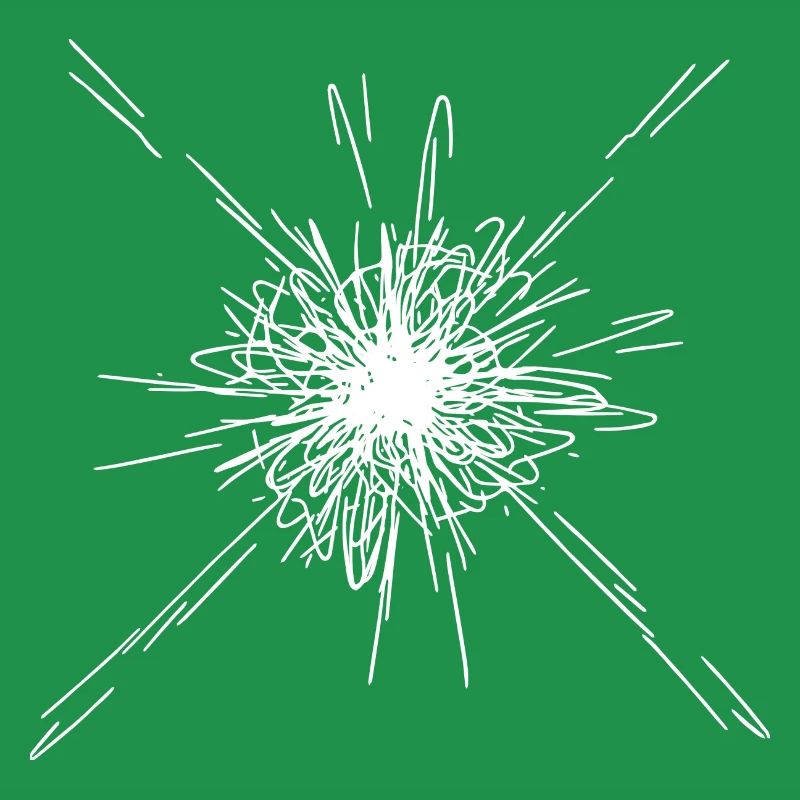 Mandala Explosion Lines Pattern