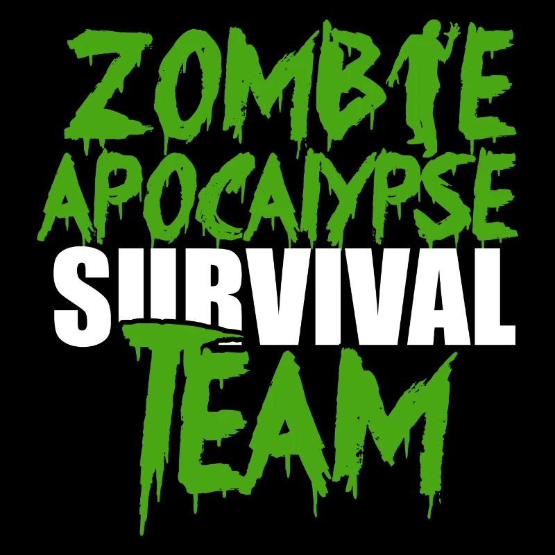 Préparation d’urgence de l’équipe de survie Zombie Apocalypse