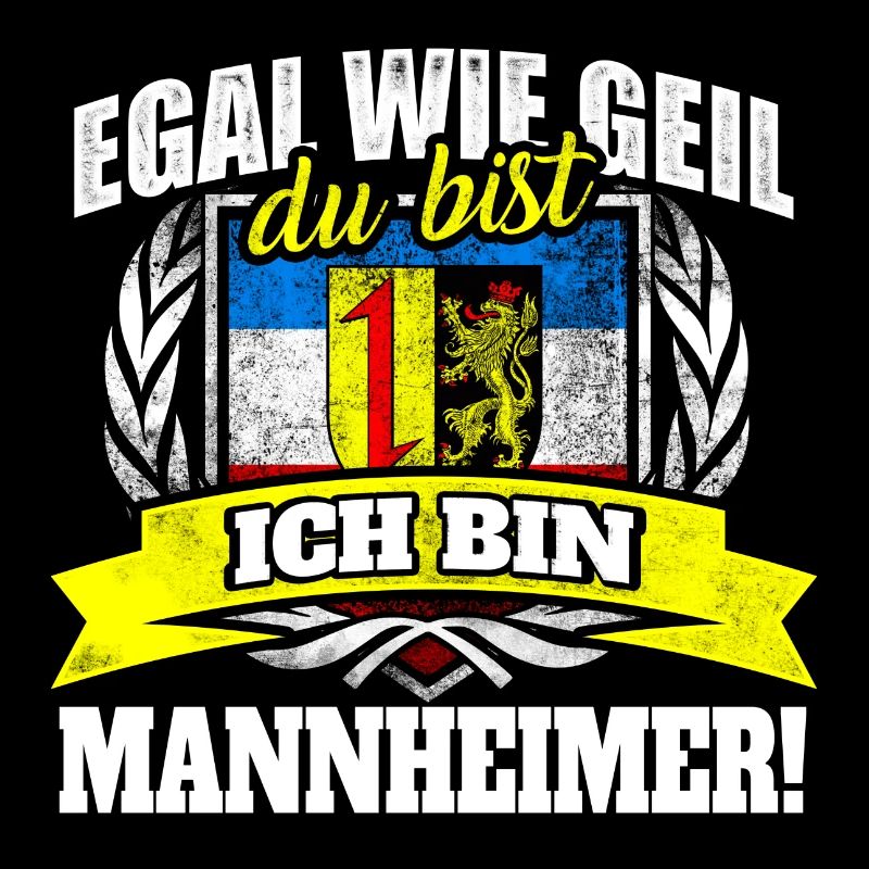 Mannheimer Mannheim Baden-Württemberg Geschenk