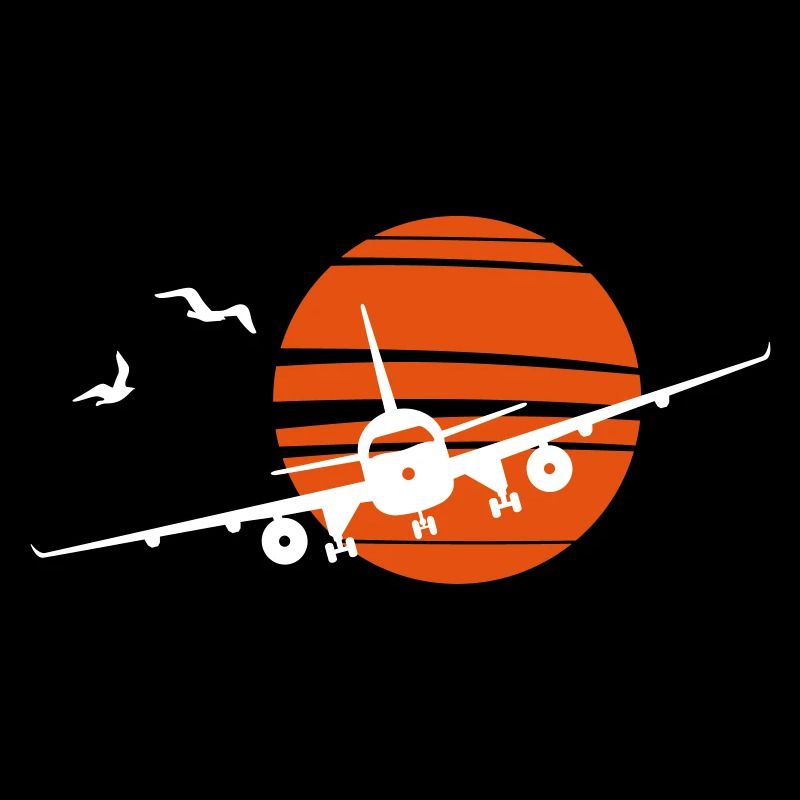 Flugzeug - Sonne