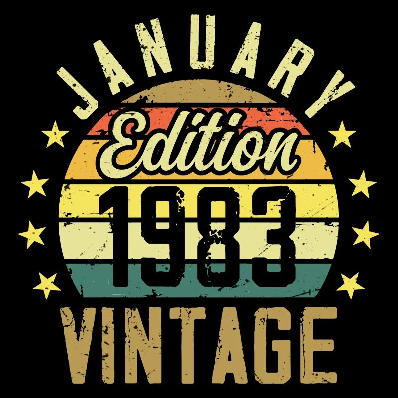 Légendes Sont Nés En Janvier 1983 - Janvier 1983
