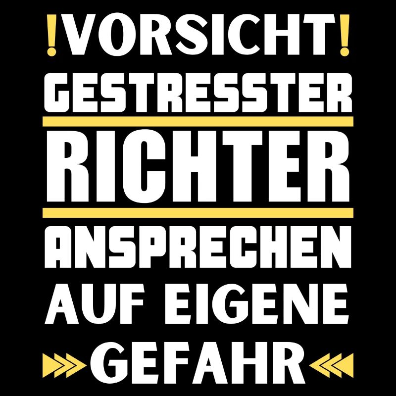 Gestresster Richter nicht ansprechen!