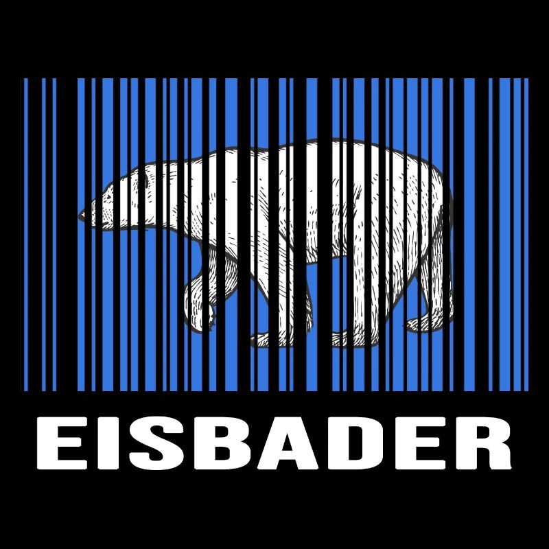 Eisbader Winterschwimmer geht eiskalt Eisbaden