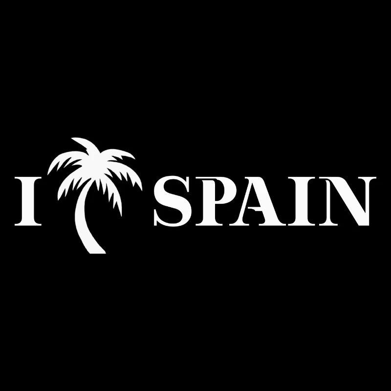 Spain Gift Idea Palm I LOVE SPAIN