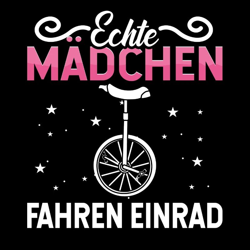 Balancieren Kinder Echte Mädchen fahren Einrad