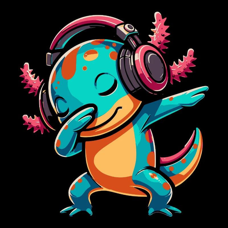 Dabbing Axolotl