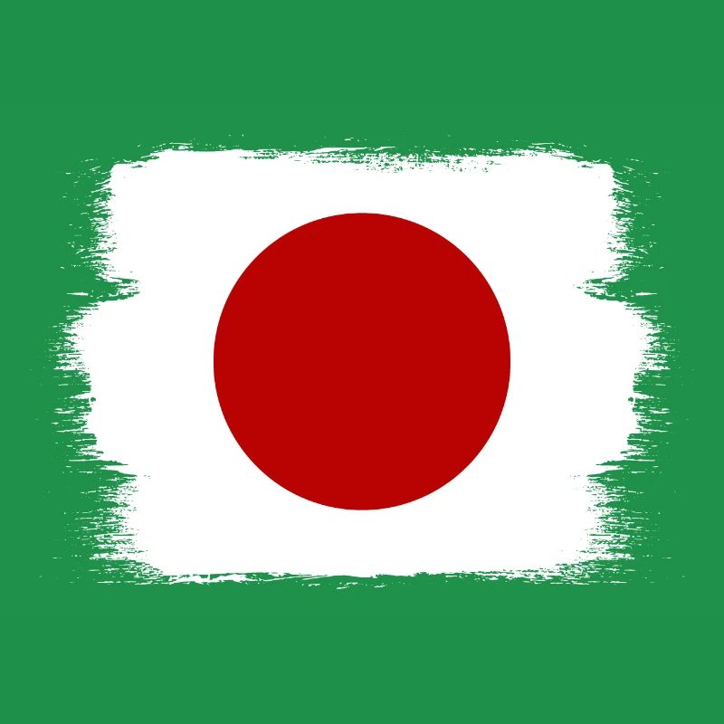 Drapeau du Japon utilisé Look Nihon Drapeau japonais