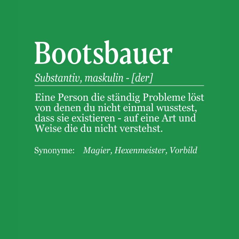 Bootsbauer Definition Duden Schiffsbauer