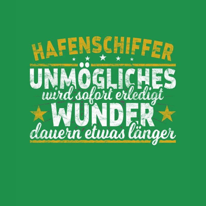 Hafenschiffer Unmögliches sofort Wunder Bootsbauer