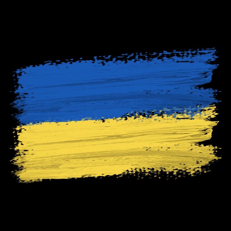 Ukraine Flag Peace Support Kiev War