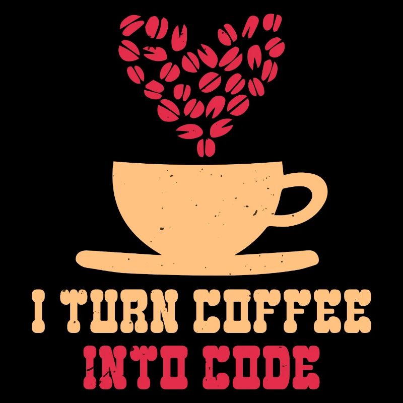 ICH VERWANDLE KAFFEE IN CODE LUSTIG