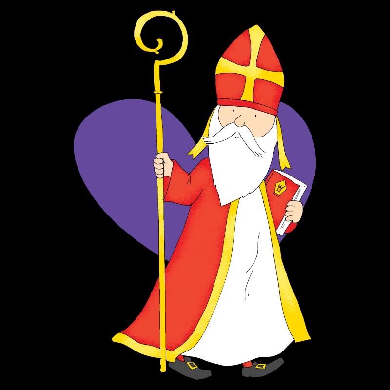Saint avec le coeur
