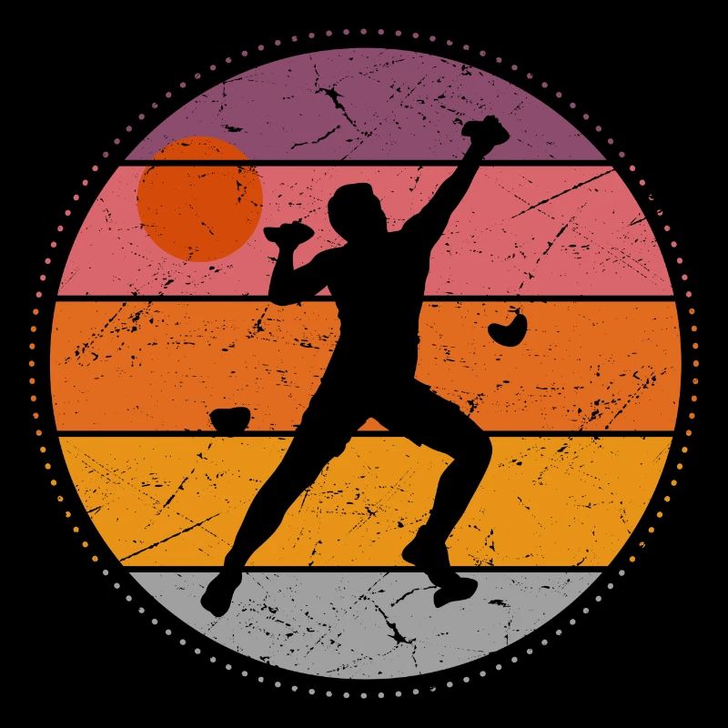 Klettern Bergsteiger Bouldern Kletterer