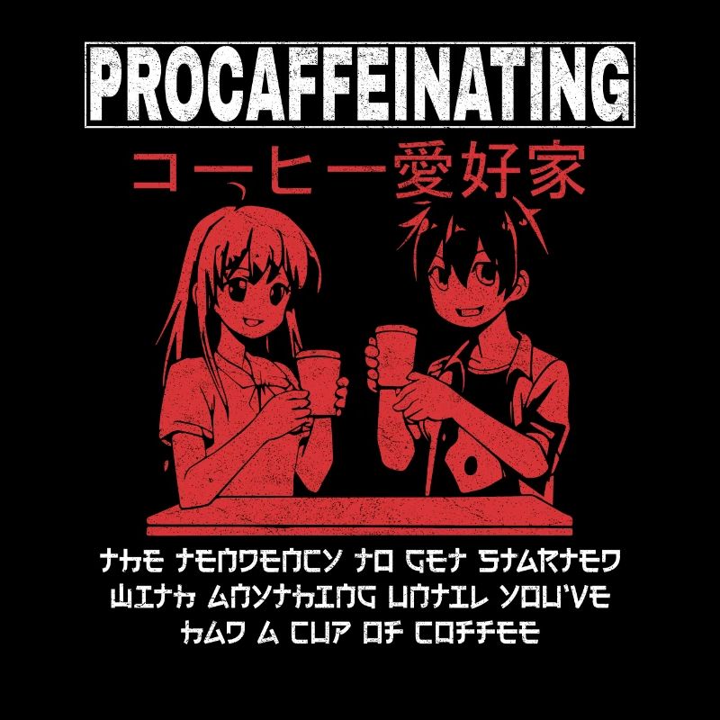 procaffeinating - Kaffee Manga Japanische Anime