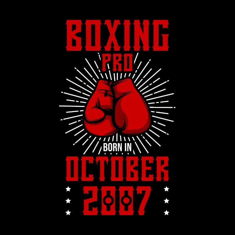 Boxeurs nés en octobre 2007 - Boxe