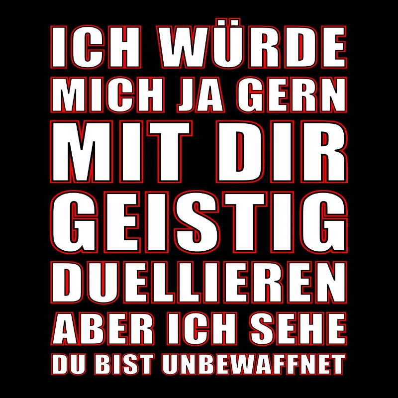Geistig Mit Dir Duellieren Du Bist Unbewaffnet Fun