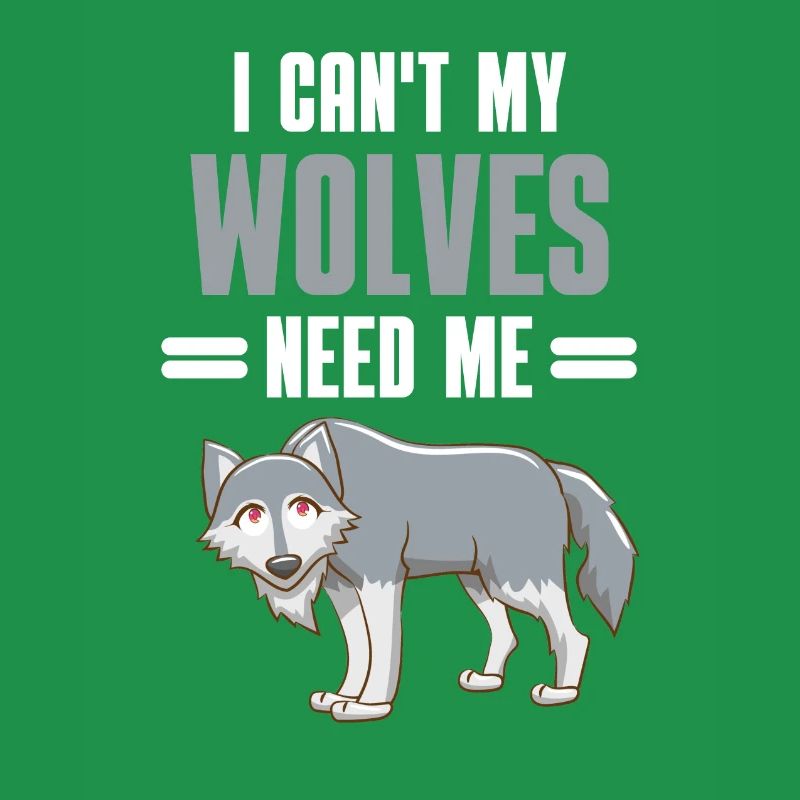 Forest Dweller Predator Funny Gift Wolf