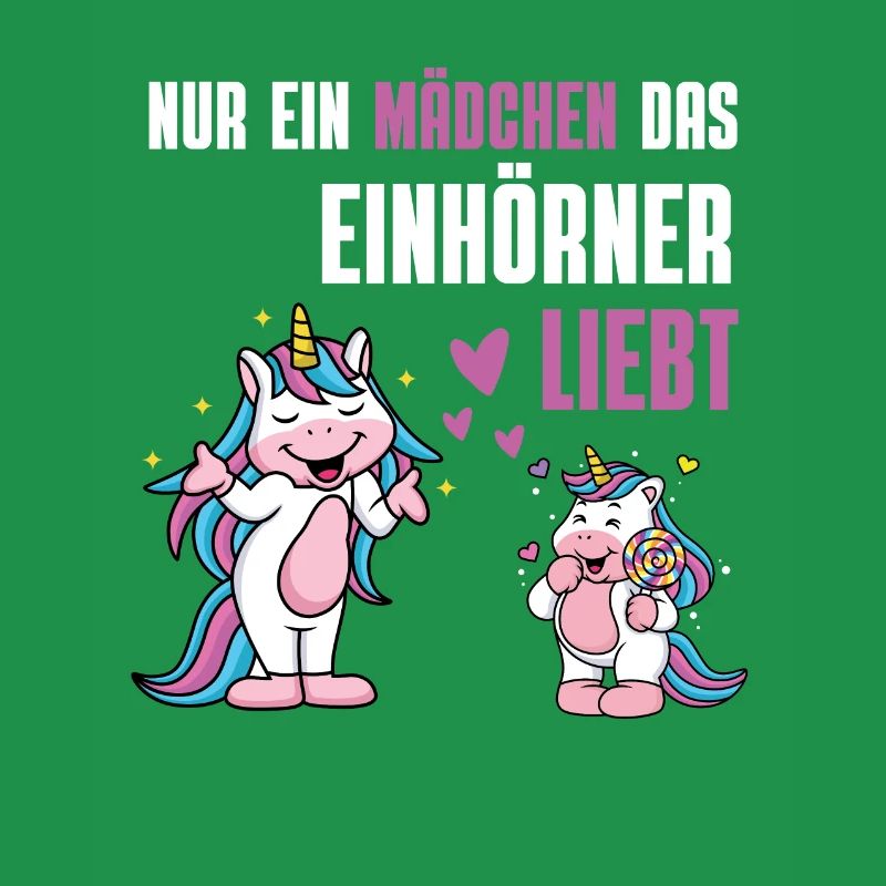 Fantasy Tierliebhaber Mädchen Geschenk Einhorn