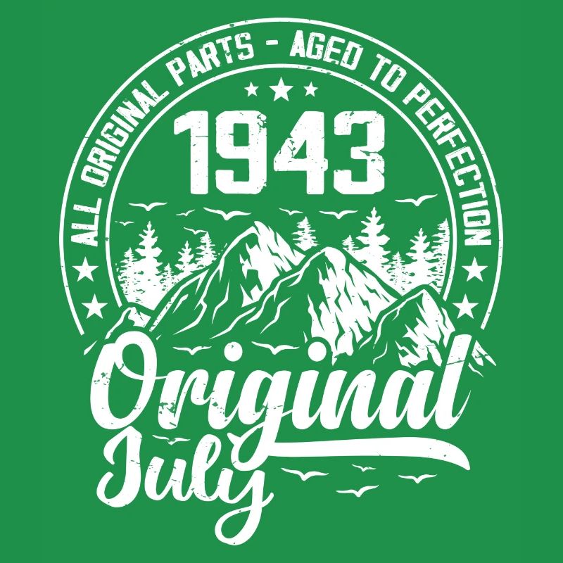 Juli 1943 Original: 81 Jahre altes Geburtstagsgeschenk