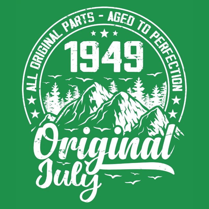 July 1950 Original: 74 Years Old Birthday Gift
