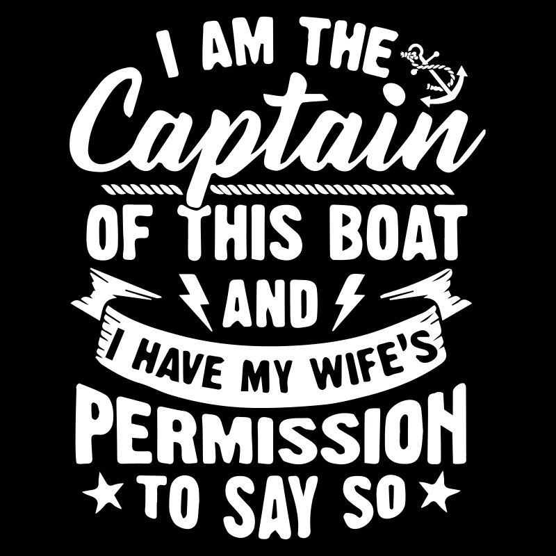 Funny Boating Captain Husband