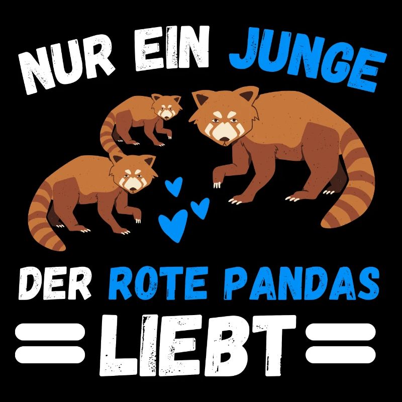 Chinesisches Tier Jungs Geschenk Roter Panda