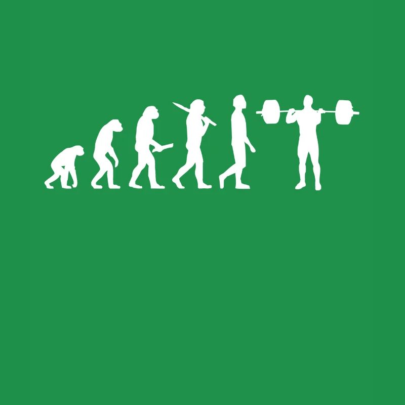 Gewichtheben Gewichtheber Evolution