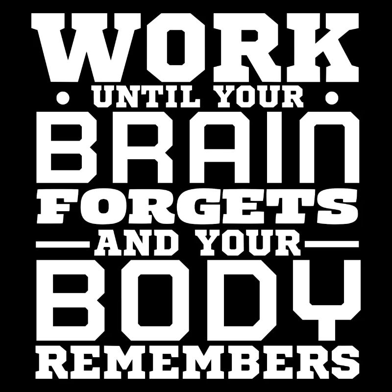 Workout Motivation Spruch Training
