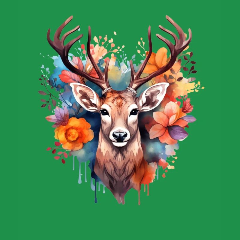 Ersatz Dirndl Hirschgeweih Hirsch