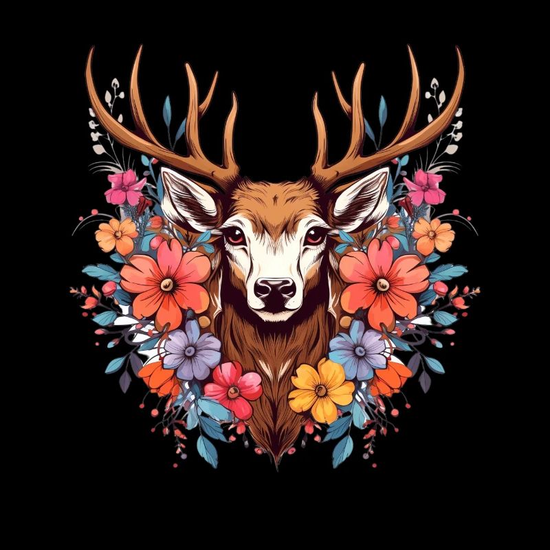 Replacement dirndl deer antlers deer