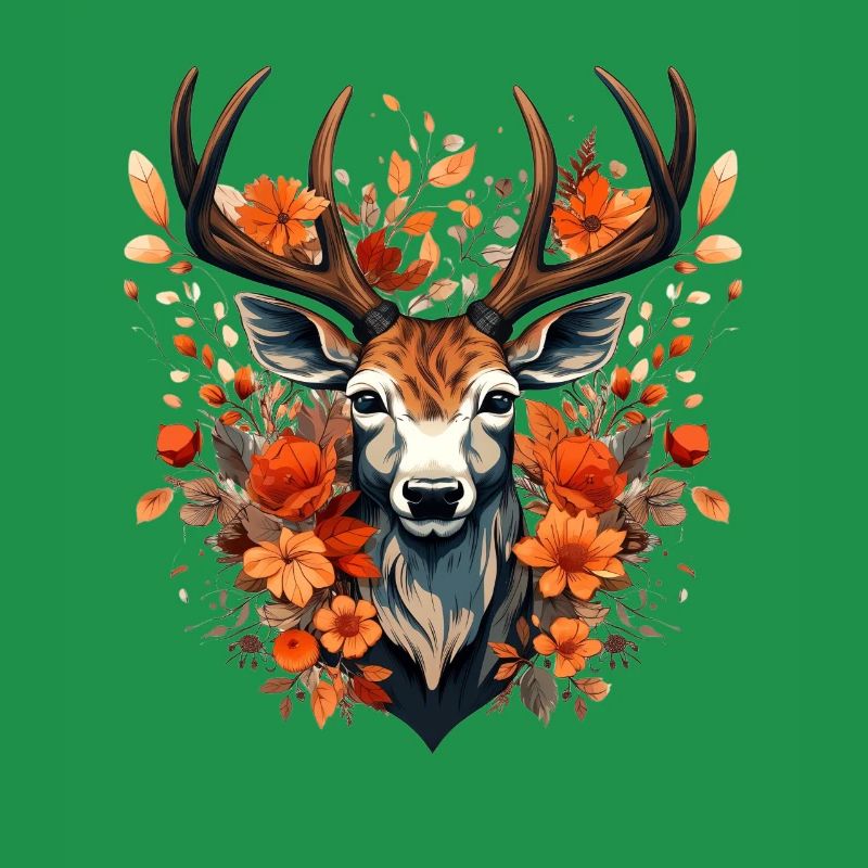 Ersatz Dirndl Hirschgeweih Hirsch