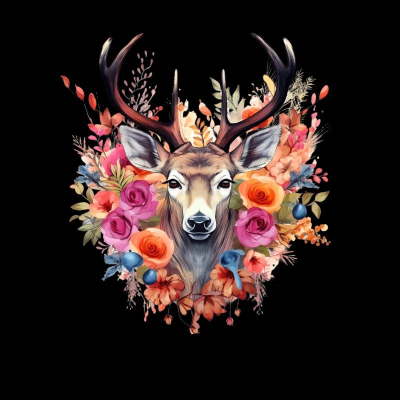 Replacement dirndl deer antlers deer